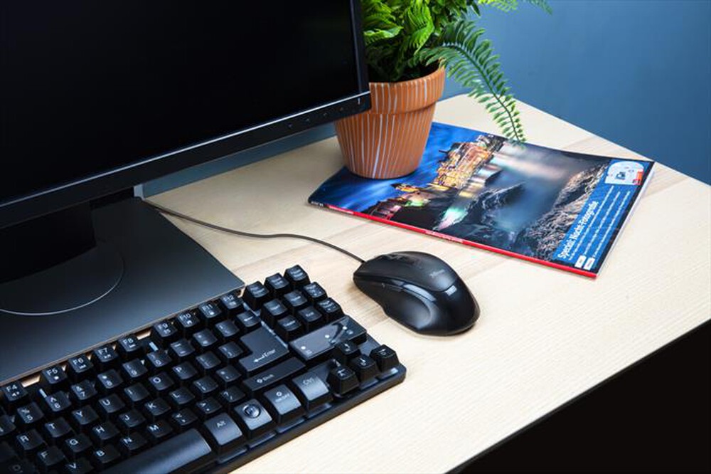Immagine del prodotto TRUST - VOCA COMFORTABLE MOUSE-Black