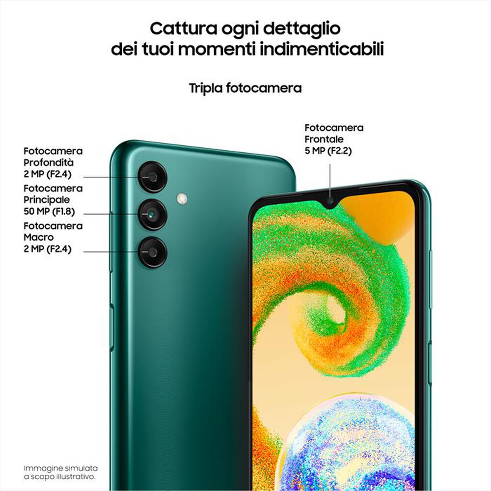 Immagine del prodotto SAMSUNG - Samsung Galaxy A04s-Green