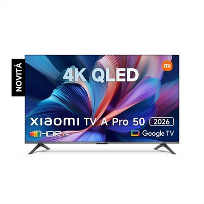 XIAOMI - Smart TV QLED UHD 4K 50" ELA6088EU-Nero