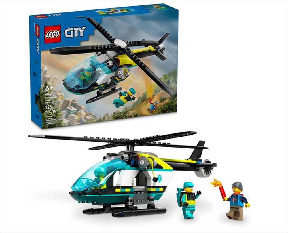 Immagine del prodotto LEGO - CITY Elicottero di soccorso di emergenza - 60405