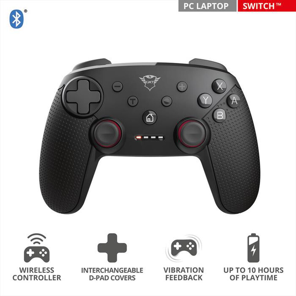 Immagine del prodotto TRUST - GXT1230 MUTA WIRELESS CONTROLLER-Black/Red