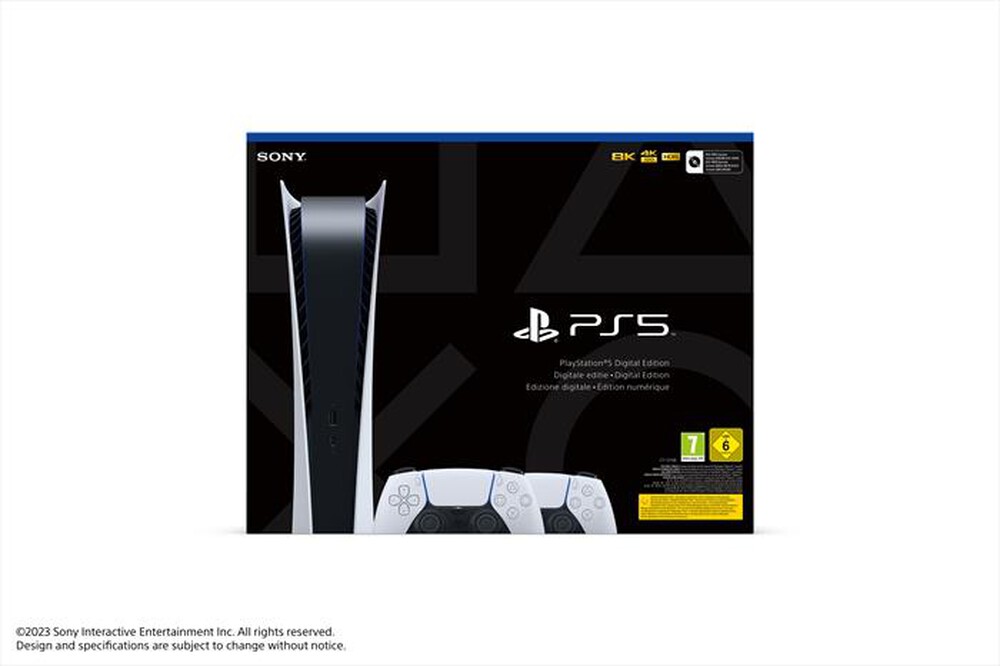 Immagine del prodotto SONY COMPUTER - PS5 DIGITAL C + DUALSENSE WHITE