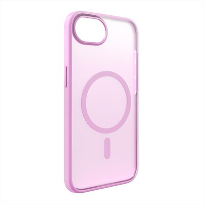 PURO - Cover in TPU+PC "GRADIENT" Magsafe per iPhone 16e-Rosa