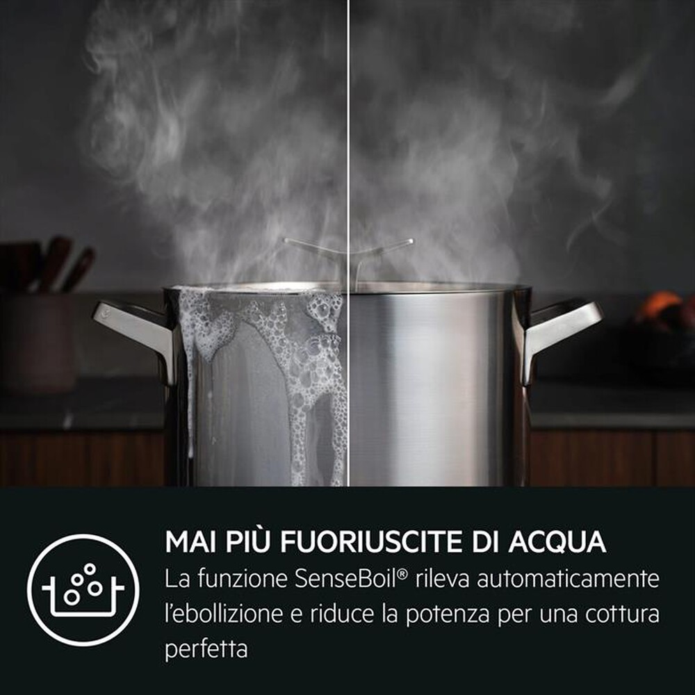Immagine del prodotto AEG - Piano cottura elettrico TI84IB30IZ 77 cm-Nero