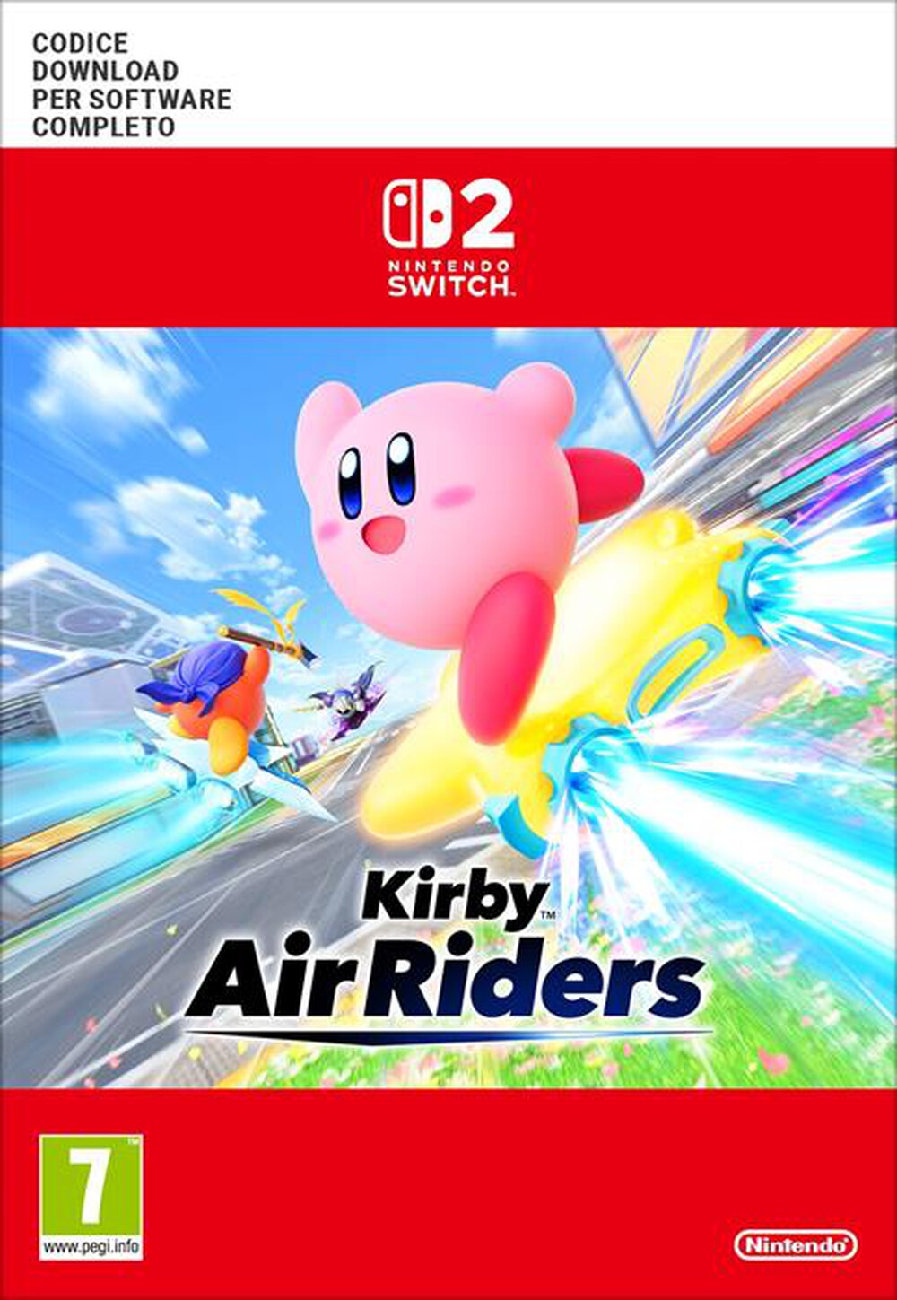 Immagine del prodotto NINTENDO - KIRBY AIR RIDERS - CODICE DOWNLOAD