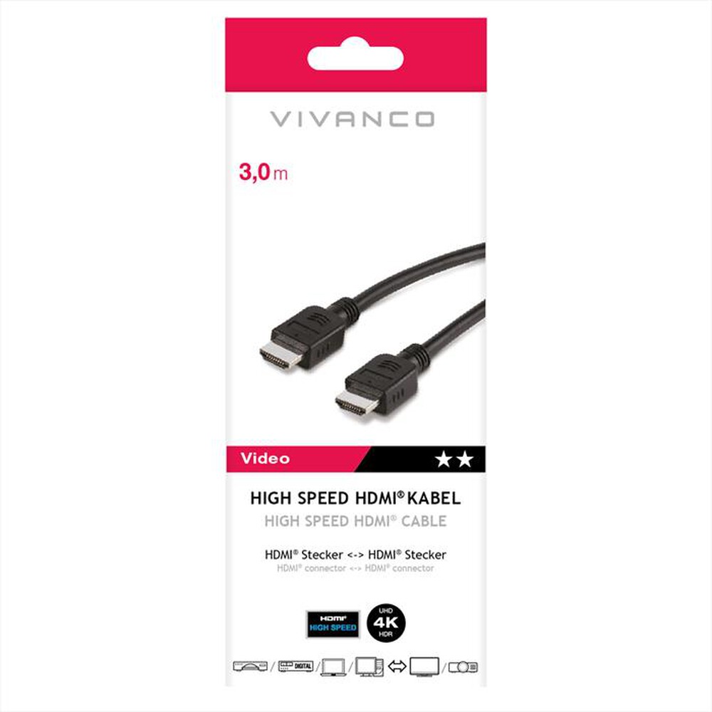 Immagine del prodotto SBS - Cavo HDMI v. 1.4 - 1080p-Nero