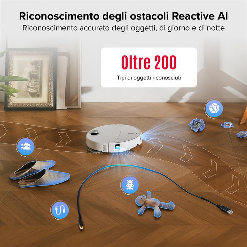 Immagine del prodotto ROBOROCK - Aspirapolvere robot QREVO EDGE 2 PRO W-bianco