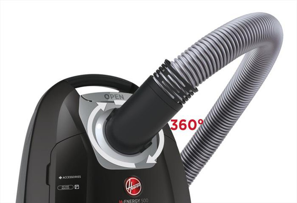 Immagine del prodotto HOOVER - Aspirapolvere a traino HE520PET 011-Nero