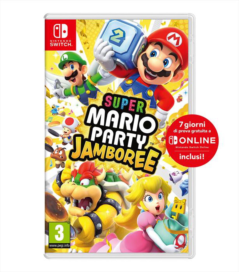 NINTENDO - SUPER MARIO PARTY JAMBOREE + 7 giorni di NSO