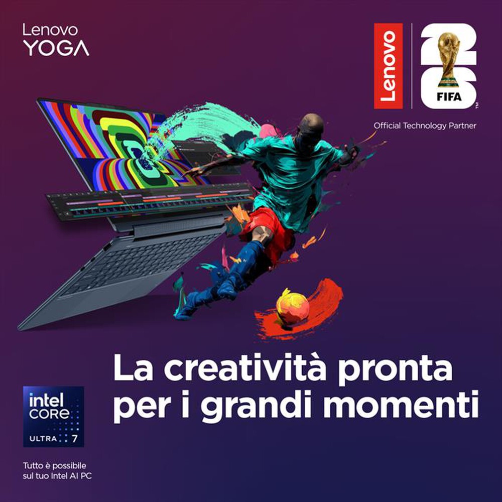 Immagine del prodotto LENOVO - Notebook YOGA SLIM 7I 83JX00BEIX 14"-Luna Grey