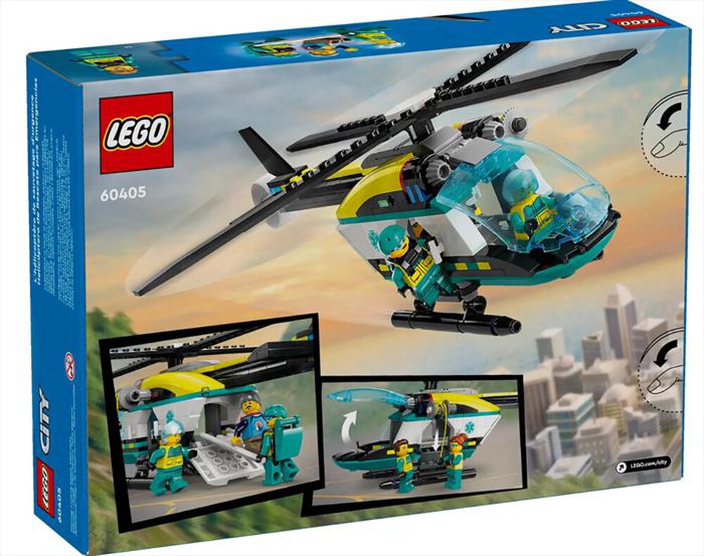 Immagine del prodotto LEGO - CITY Elicottero di soccorso di emergenza - 60405