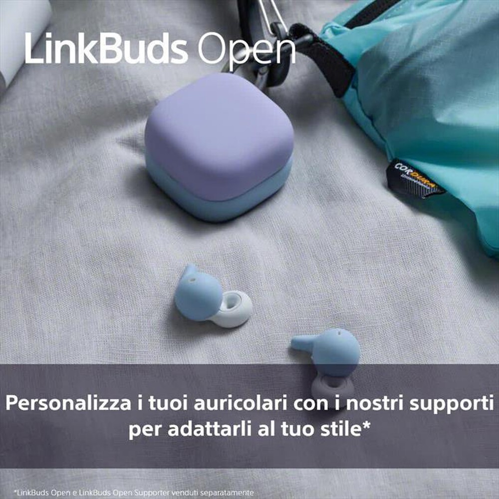 Immagine del prodotto SONY - Supporto Air Fitting per Sony LinkBuds Open-Blu