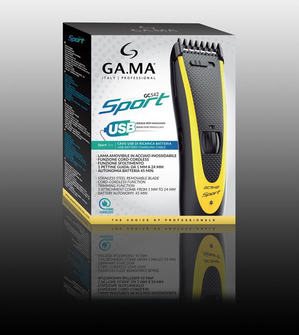 Immagine del prodotto GAMA - GC542 SPORT-nero/giallo