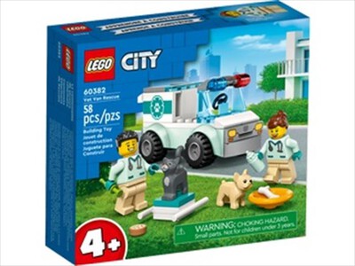 LEGO - CITY FURGONCINO DI SOCCORSO DEL VETERINARIO -60382