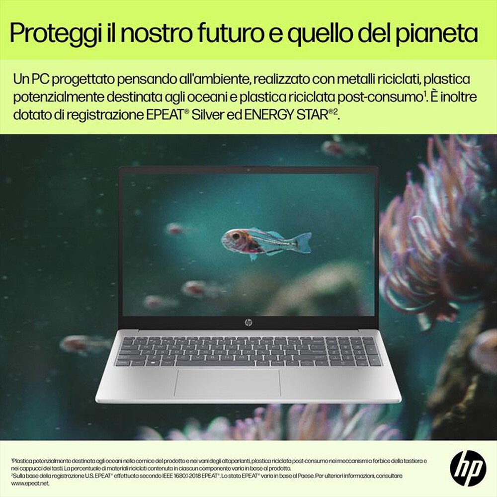 Immagine del prodotto HP - Notebook 15-FD0090NL CPU Intel Core i7-Natural Silver