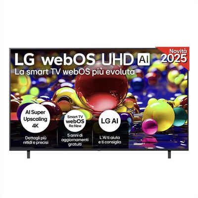 LG - Smart TV LED UHD 4K 75" WEBOS AI 75UA74006LB-Blu