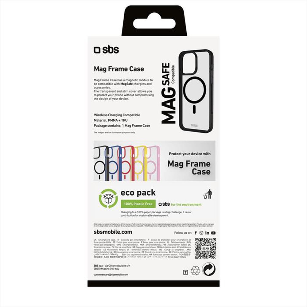 Immagine del prodotto SBS - Cover TEMAGCOLIP1667PK iPhone 16 Pro Max
