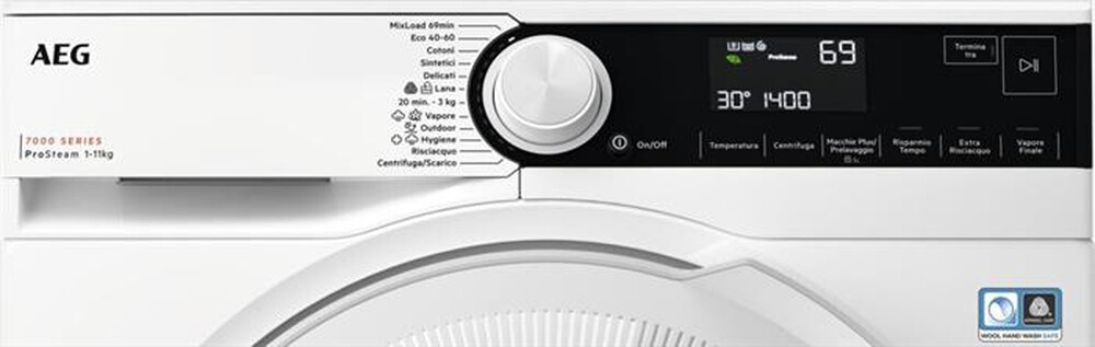 Immagine del prodotto AEG - Lavatrice LR7H114AW 11 Kg Classe A-Bianco