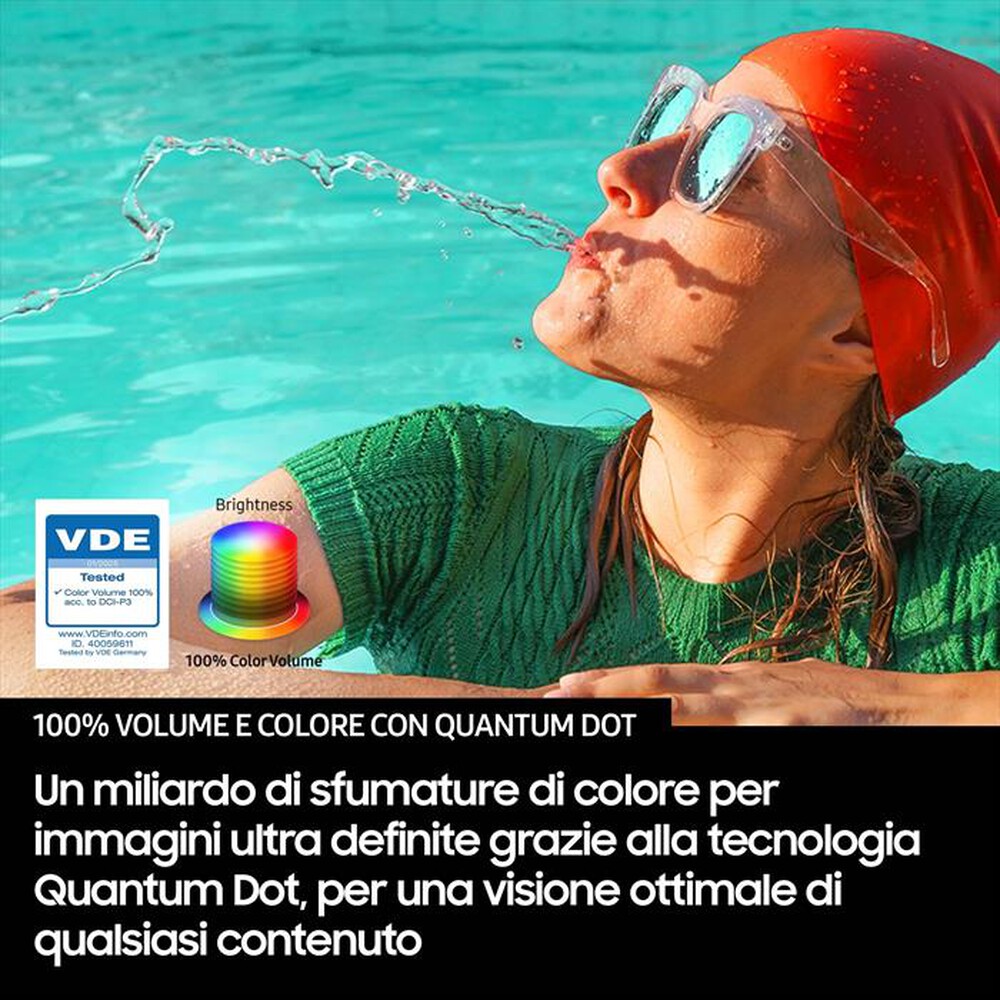 Immagine del prodotto SAMSUNG - Smart TV QLED UHD 4K 65" QE65Q6FAAUXZT-Black