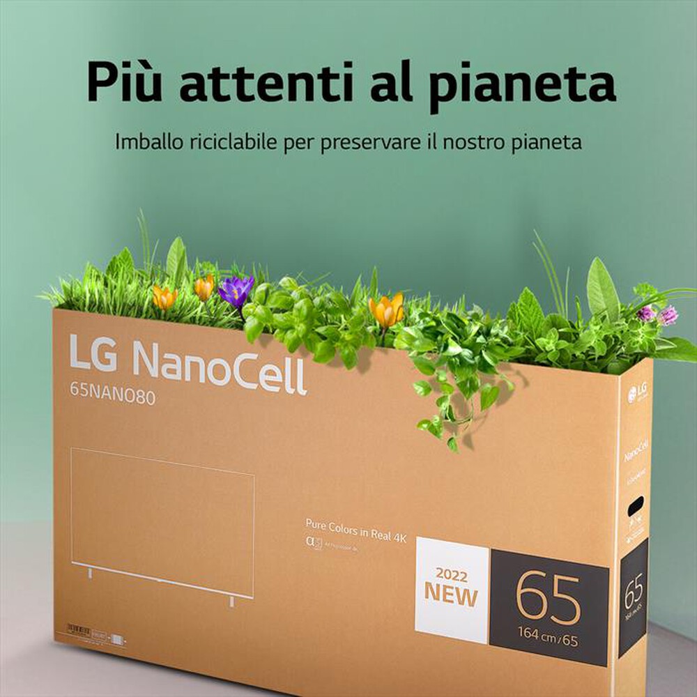 Immagine del prodotto LG - Smart TV UHD 4K 65" Nanocell 65NANO766QA-Blu