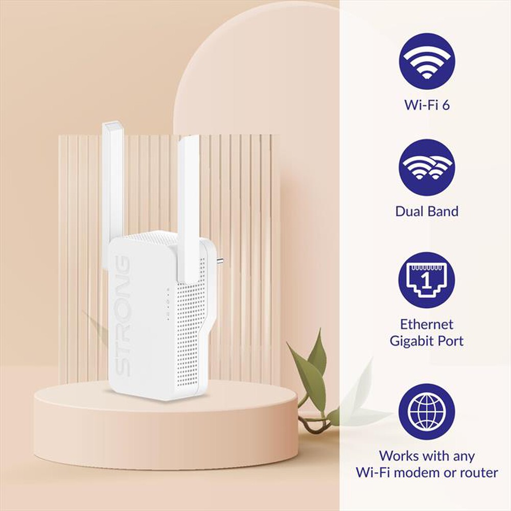 Immagine del prodotto STRONG - Range extender REPEATERAX3000-bianco