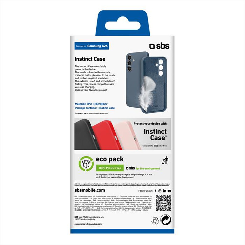Immagine del prodotto SBS - Cover Instinct Samsung A26 TEINSTSAA26B-Blu