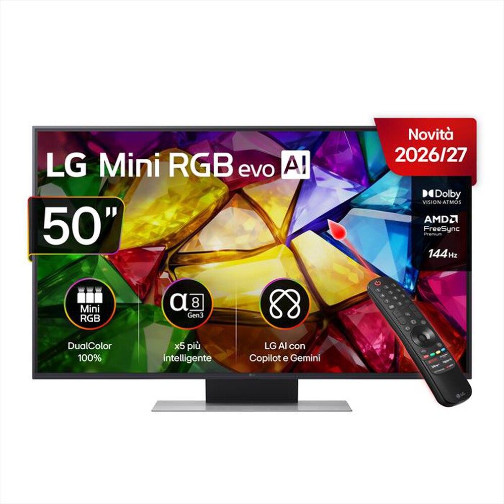 Immagine del prodotto LG - Smart TV Mini LED RGB 4K 50" PRO 50MRGB88B6B-Charcoal Black