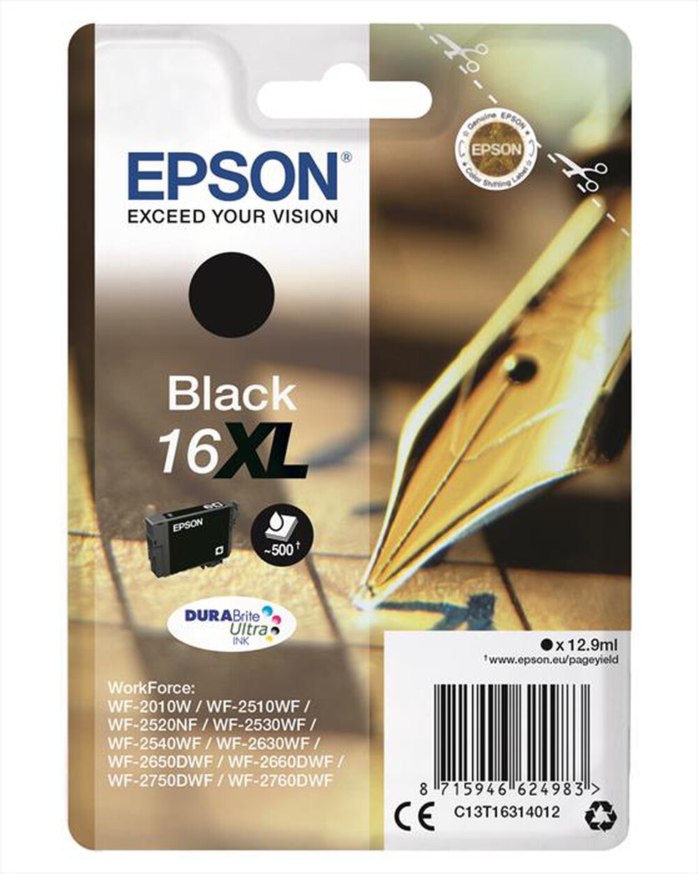 Immagine del prodotto EPSON - C13T16314022-Nero