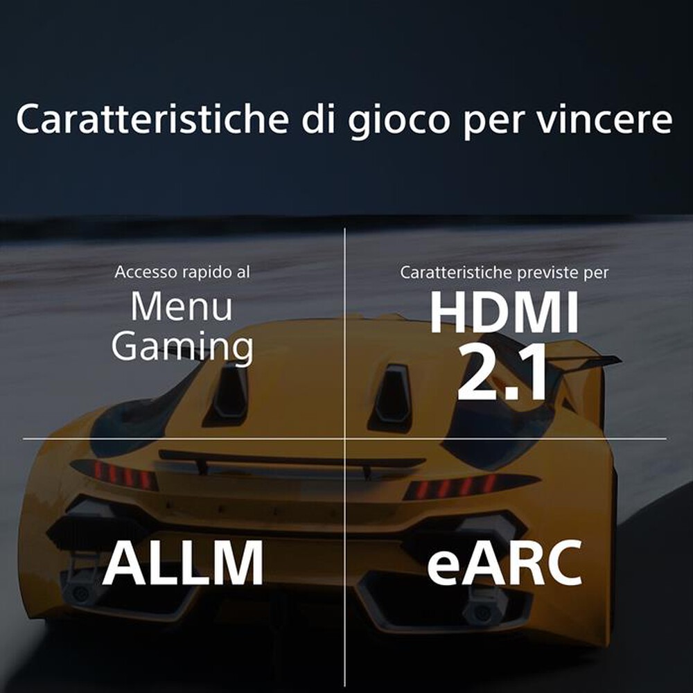 Immagine del prodotto SONY - Smart TV LED UHD 4K 55" KD55X75WLAEP-Nero