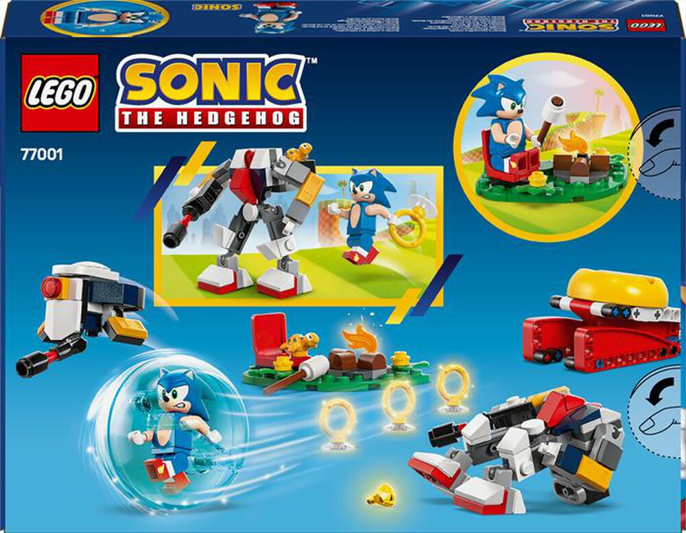 Immagine del prodotto LEGO - SONIC Duello al fal&ograve; di SONIC 77001