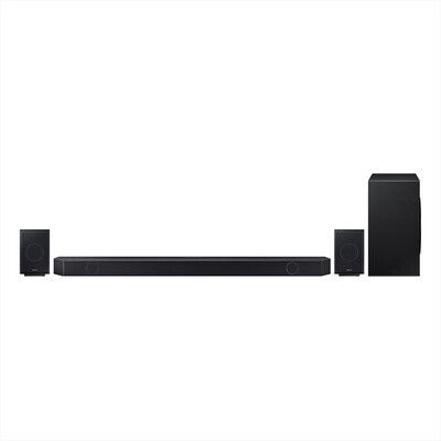 SAMSUNG - Soundbar HW-Q990D/ZF, 11.1.4 CANALI, 656W, 2024-GRAPHITE BLACK