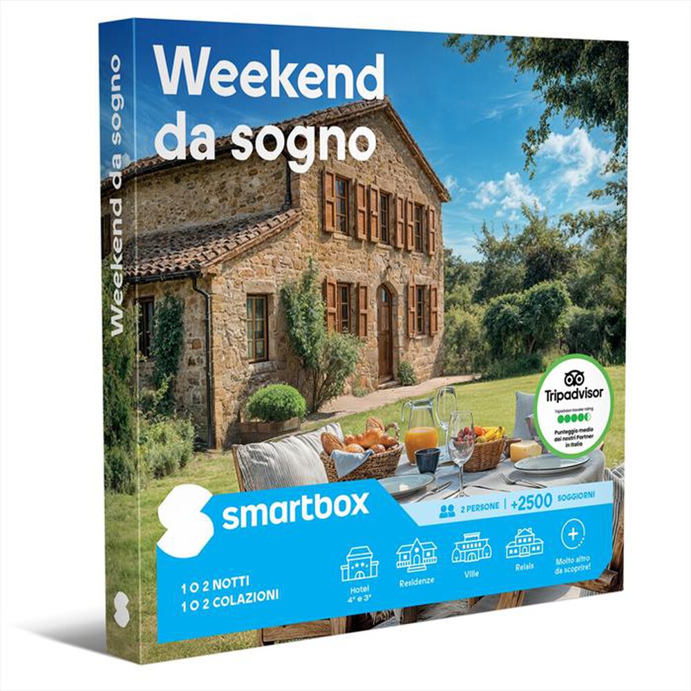 Immagine del prodotto SMARTBOX - WEEKEND DA SOGNO-eBox digitale