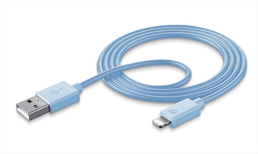 Immagine del prodotto CELLULARLINE - USB Data Cable - Micro USB-Blu
