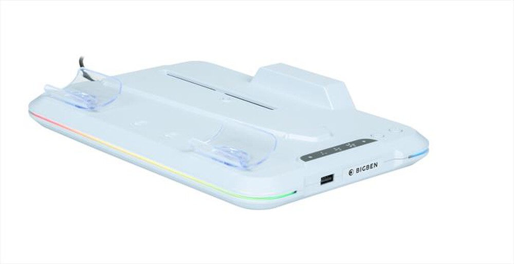 Immagine del prodotto NACON - BASE CARICA MAGNET 2 DUALSENSE, 3 USB-A, PS5 SLIM-Bianco