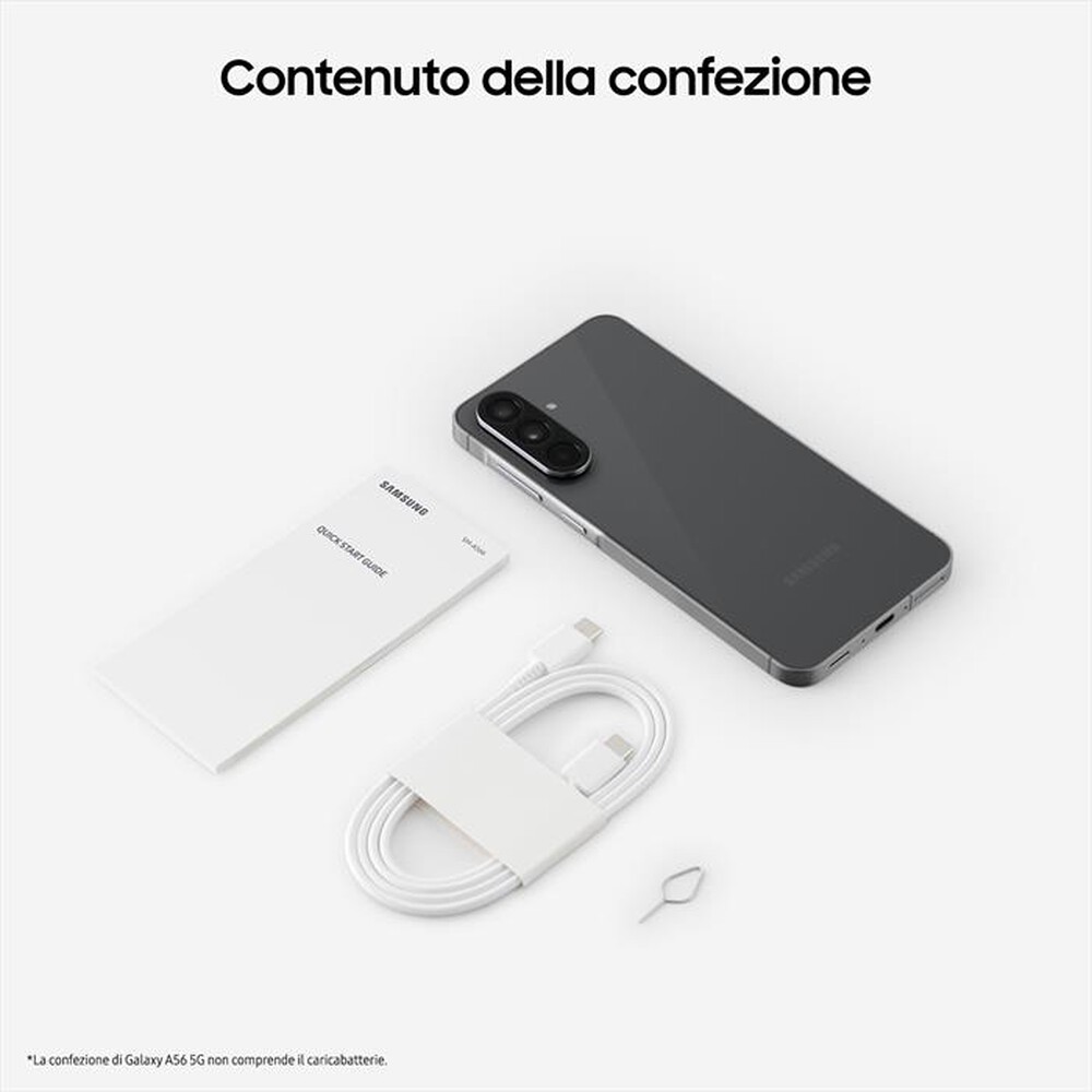 Immagine del prodotto SAMSUNG - Smartphone Galaxy A56 5G 256GB-Awesome Graphite