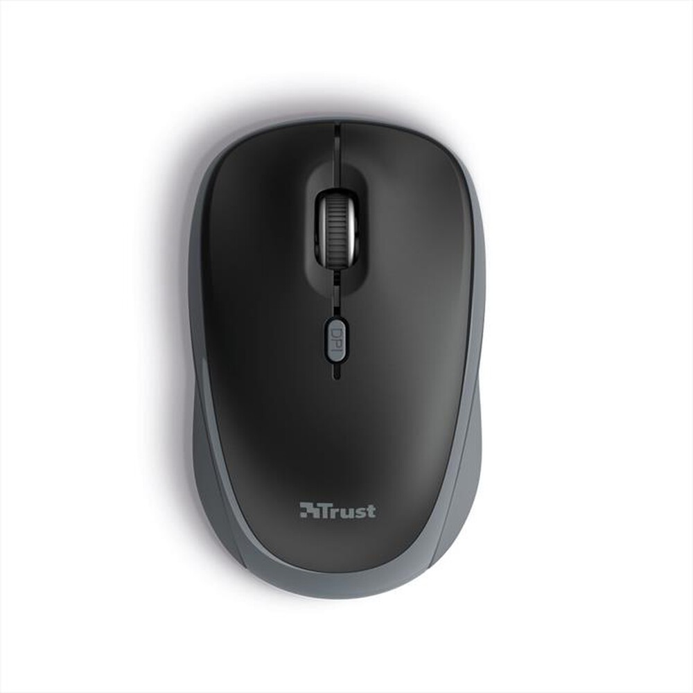 Immagine del prodotto TRUST - YVI RECHARGEABLE MOUSE BLACK-Black