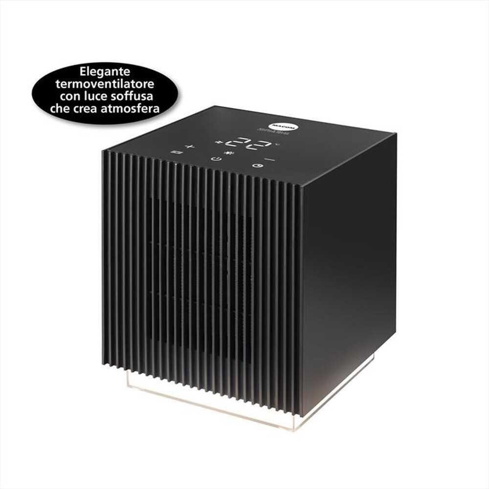 Immagine del prodotto MACOM - Termoventilatore LIGHT CUBE HEATER-Nero