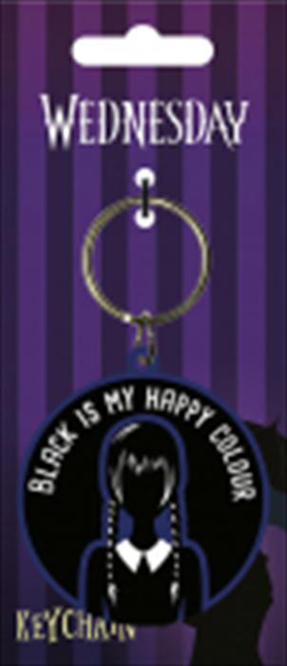 Immagine del prodotto PYRAMID - Portachiavi Wednesday Black is My Happy RK39475C