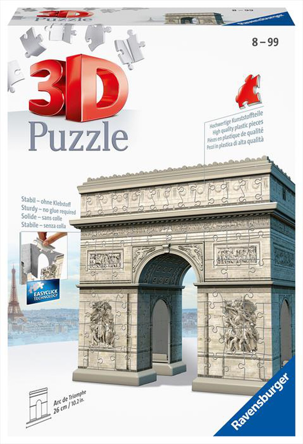 Immagine del prodotto RAVENSBURGER - RAVENSBURGER - PUZZLE 3D - ARCO DI TRIONFO