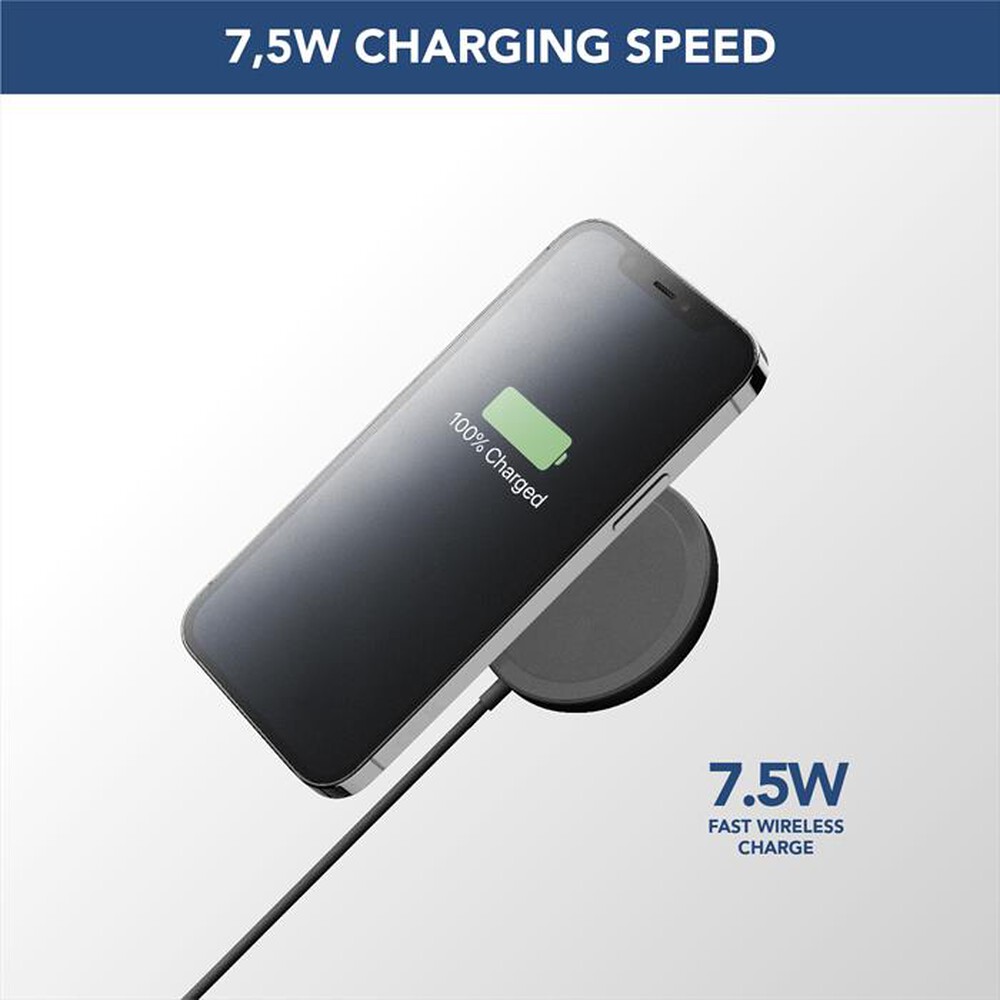 Immagine del prodotto CELLULARLINE - Base di ricarica wireless MAGSFWIRELESSCOLK-Nero