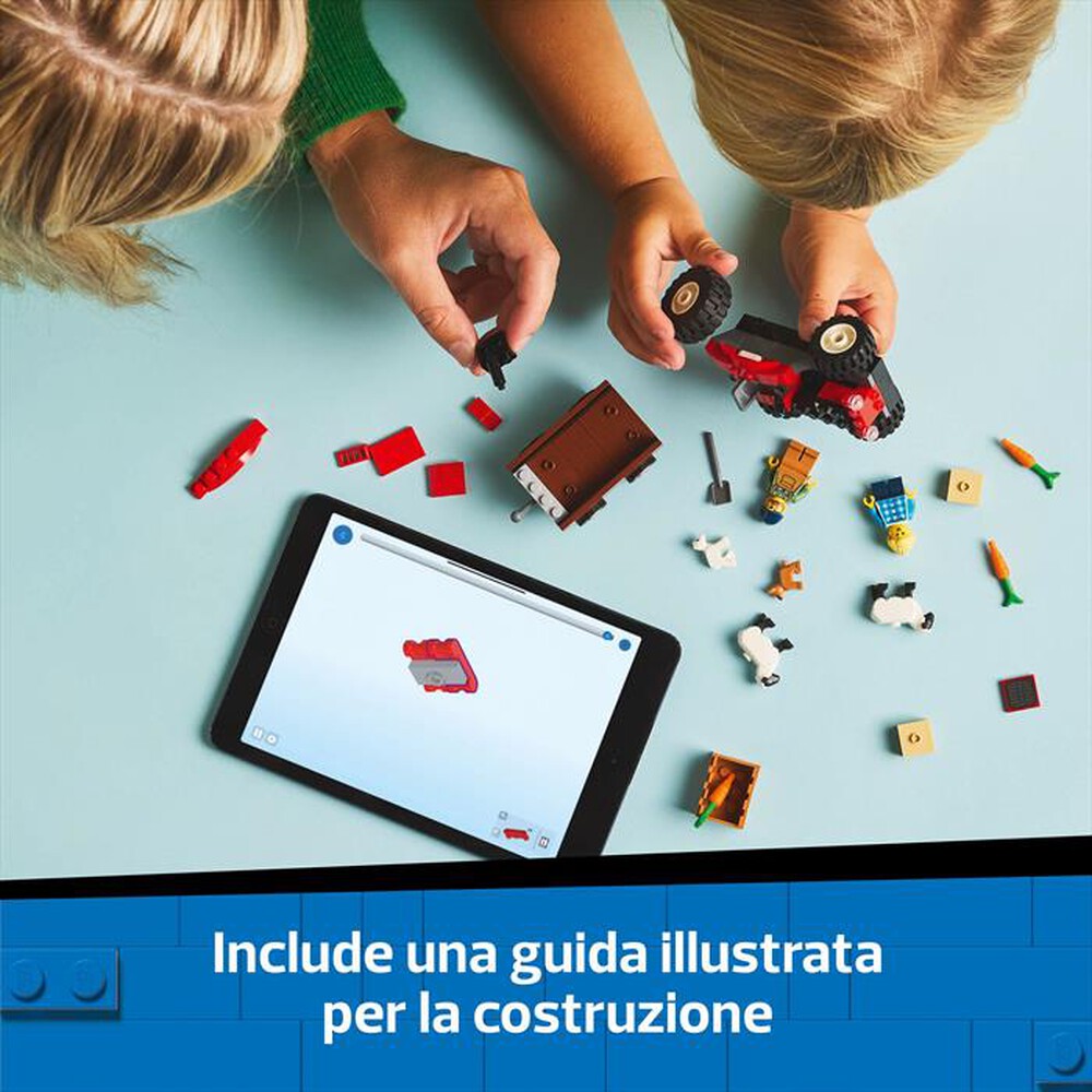 Immagine del prodotto LEGO - CITY Trattore agricolo con rimorchio e pecore60461