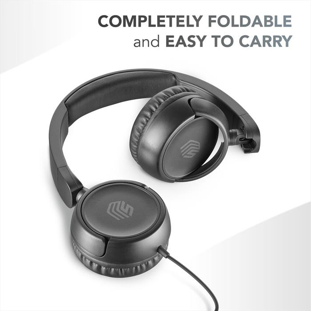 Immagine del prodotto CELLULARLINE - Cuffie a padiglione chiuso MUSICSOUNDFULLCK-Nero