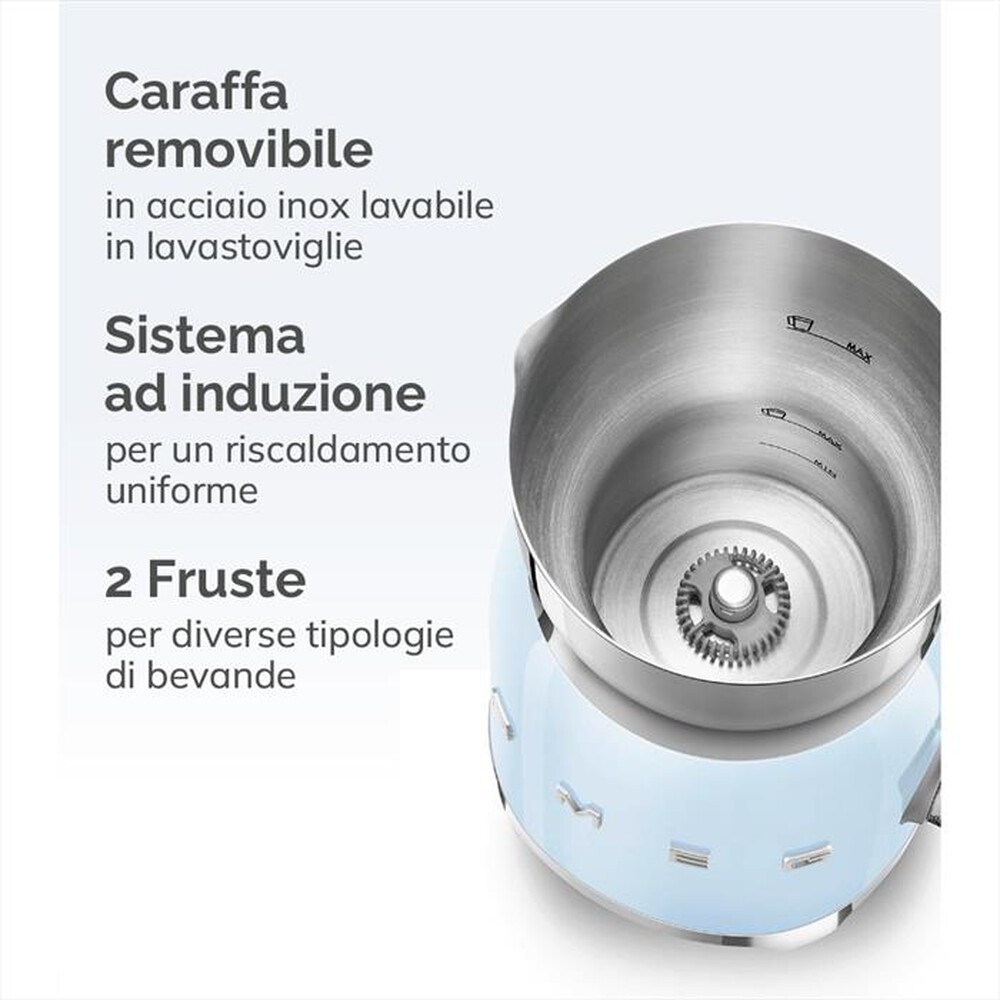 Immagine del prodotto SMEG - Montalatte a induzione MFF11RDEU-Rosso