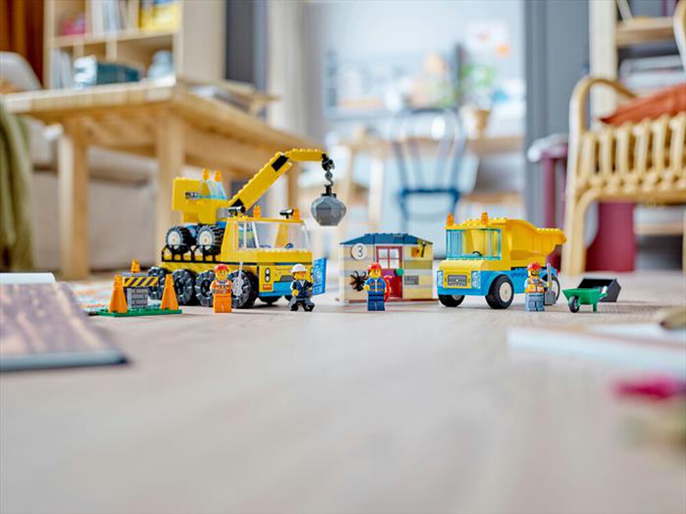 Immagine del prodotto LEGO - CITY GREAT VEHICLES Camion da cantiere e gru 60391