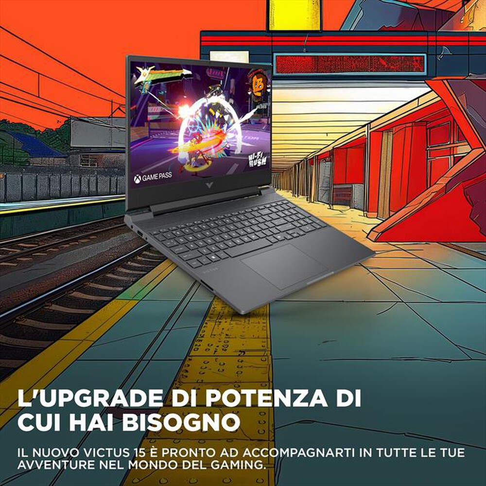 Immagine del prodotto HP - Notebook Gaming VICTUS 15-FA1057NL Intel Core i5-Mica Silver