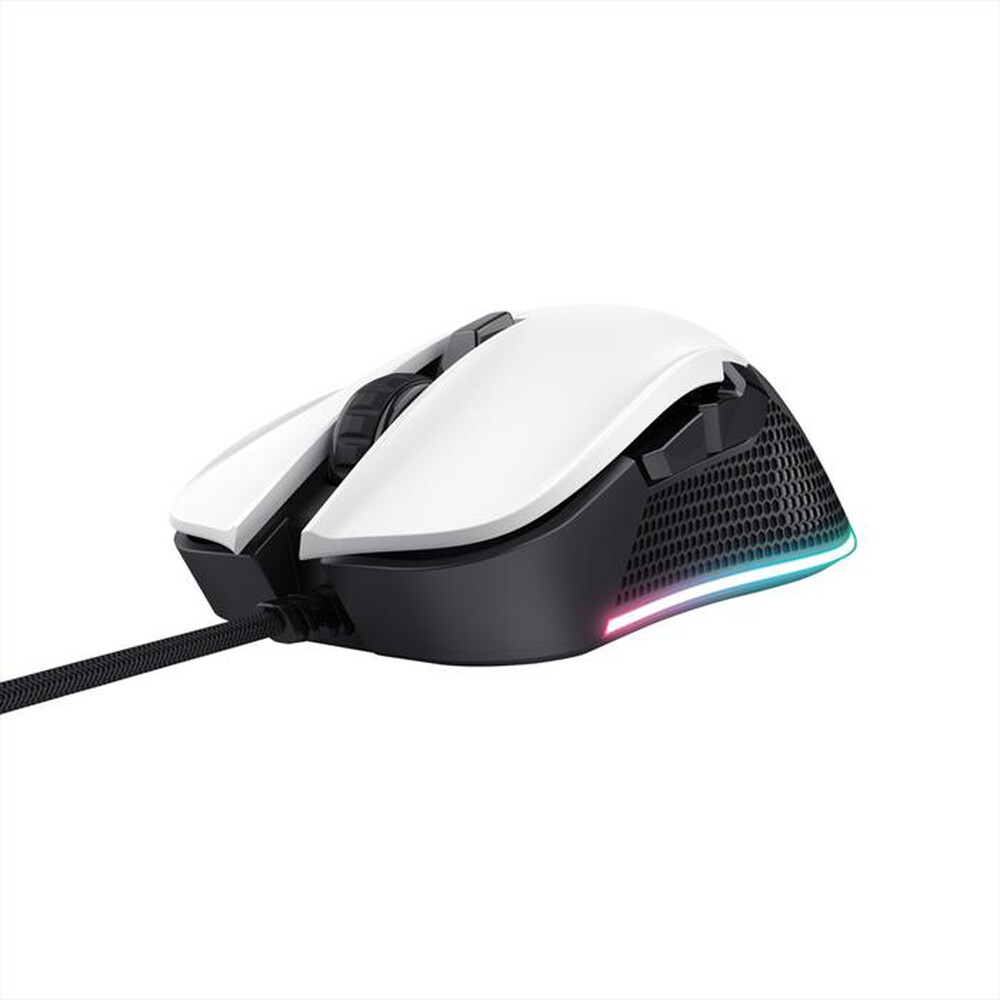 Immagine del prodotto TRUST - GXT922W YBAR GAMING MOUSE ECO-White/Black