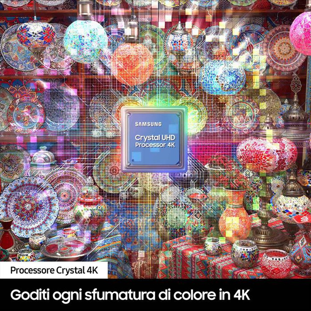 Immagine del prodotto SAMSUNG - Smart TV LED UHD 4K 65" UE65DU8070UXZT-BLACK
