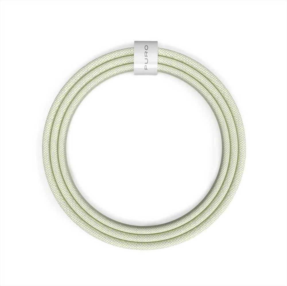 Immagine del prodotto SBS - Cavo in tessuto FABK4 da USB-C a USB-C 1.5m-Giallo