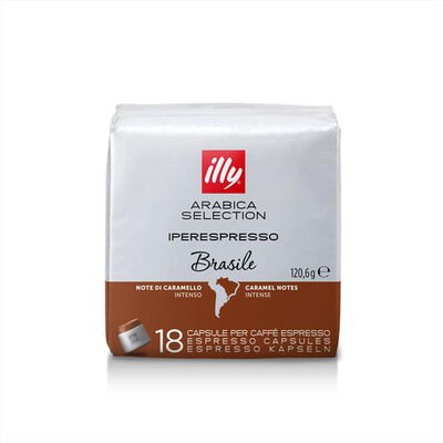 ILLY - 18 CAPSULE CAFF&Egrave; IPERESPRESSO BRASILE
