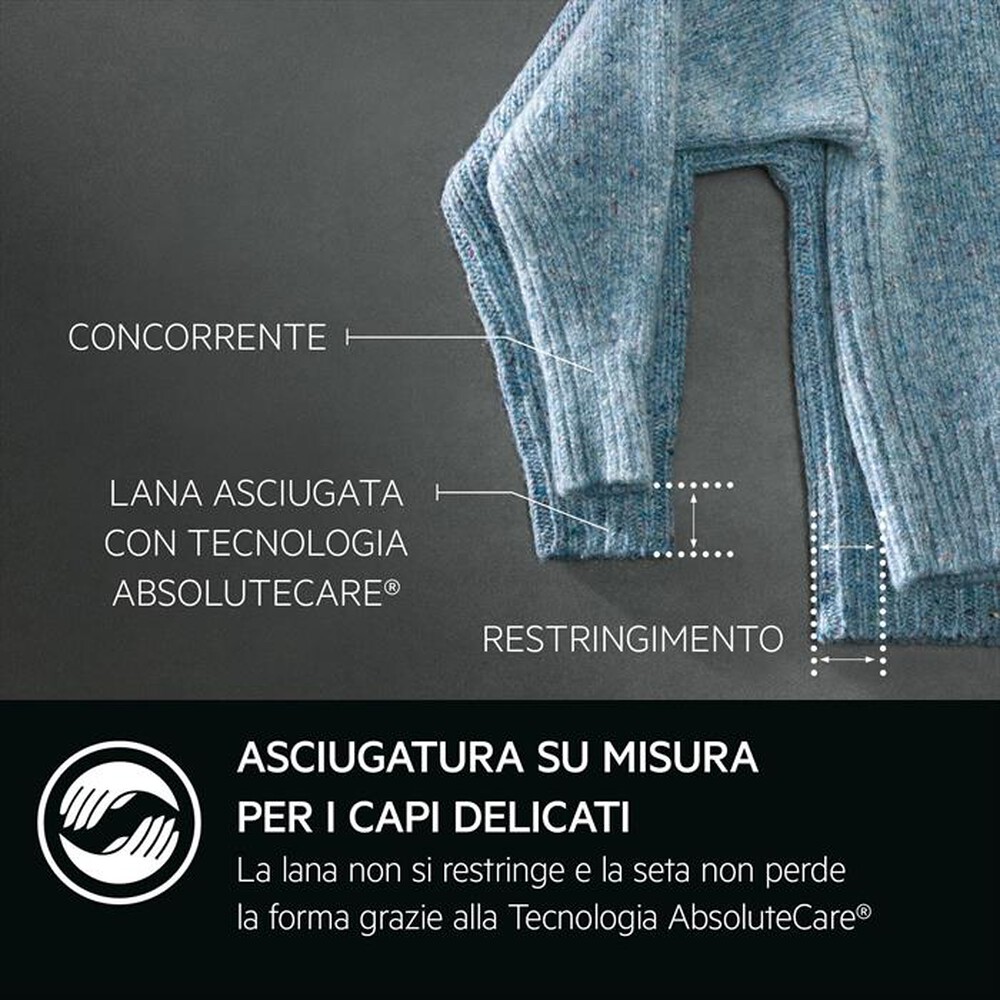 Immagine del prodotto AEG - Asciugatrice XTR8HBGH9B 9 Kg Classe B-Bianco